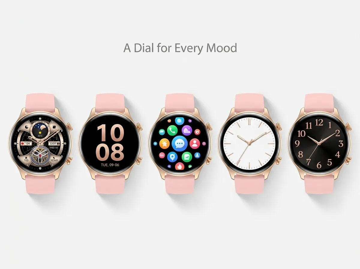 REXQU Meridian watch faces