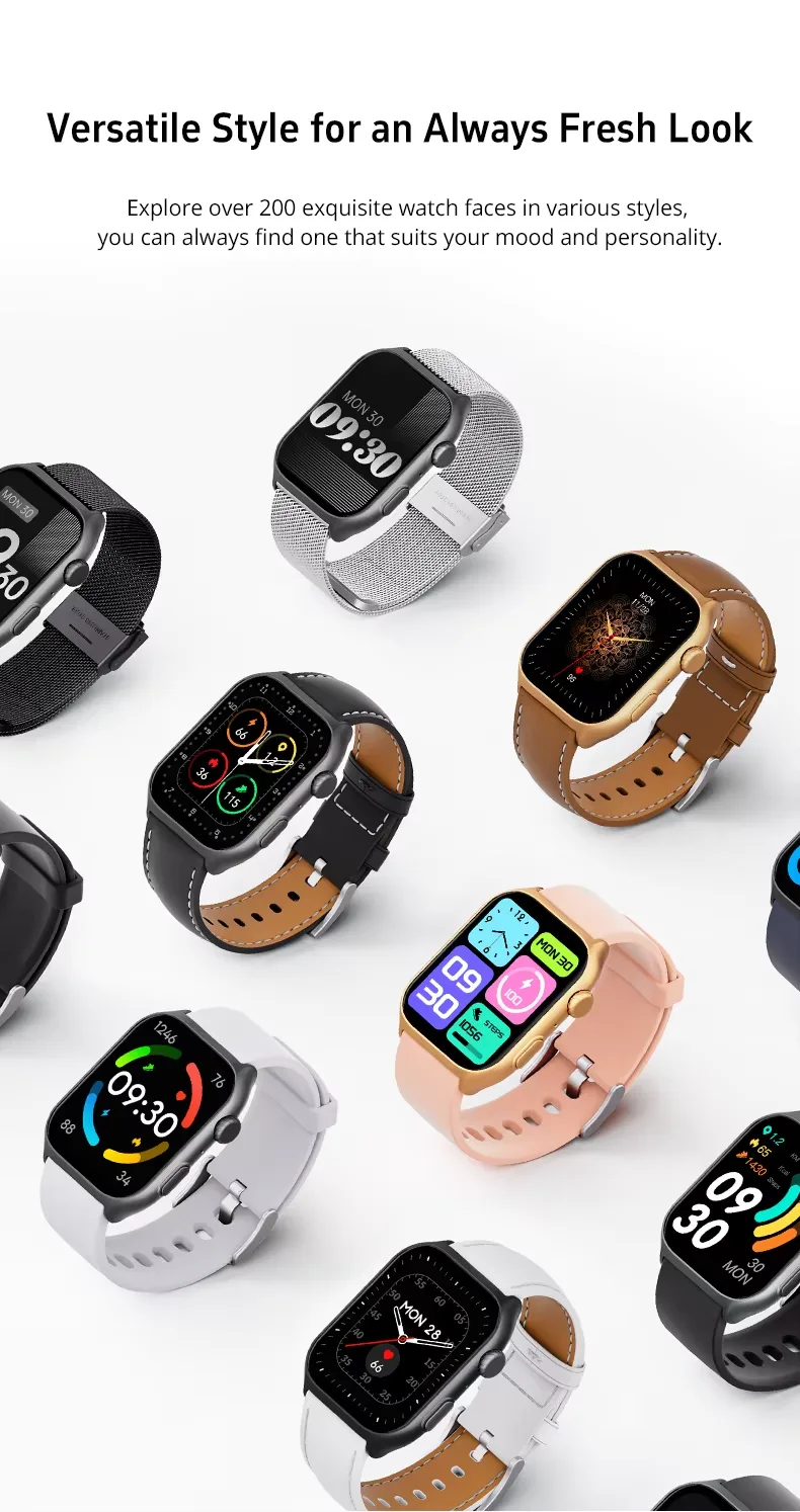 REXQU Nova — over 200 watch faces in various styles