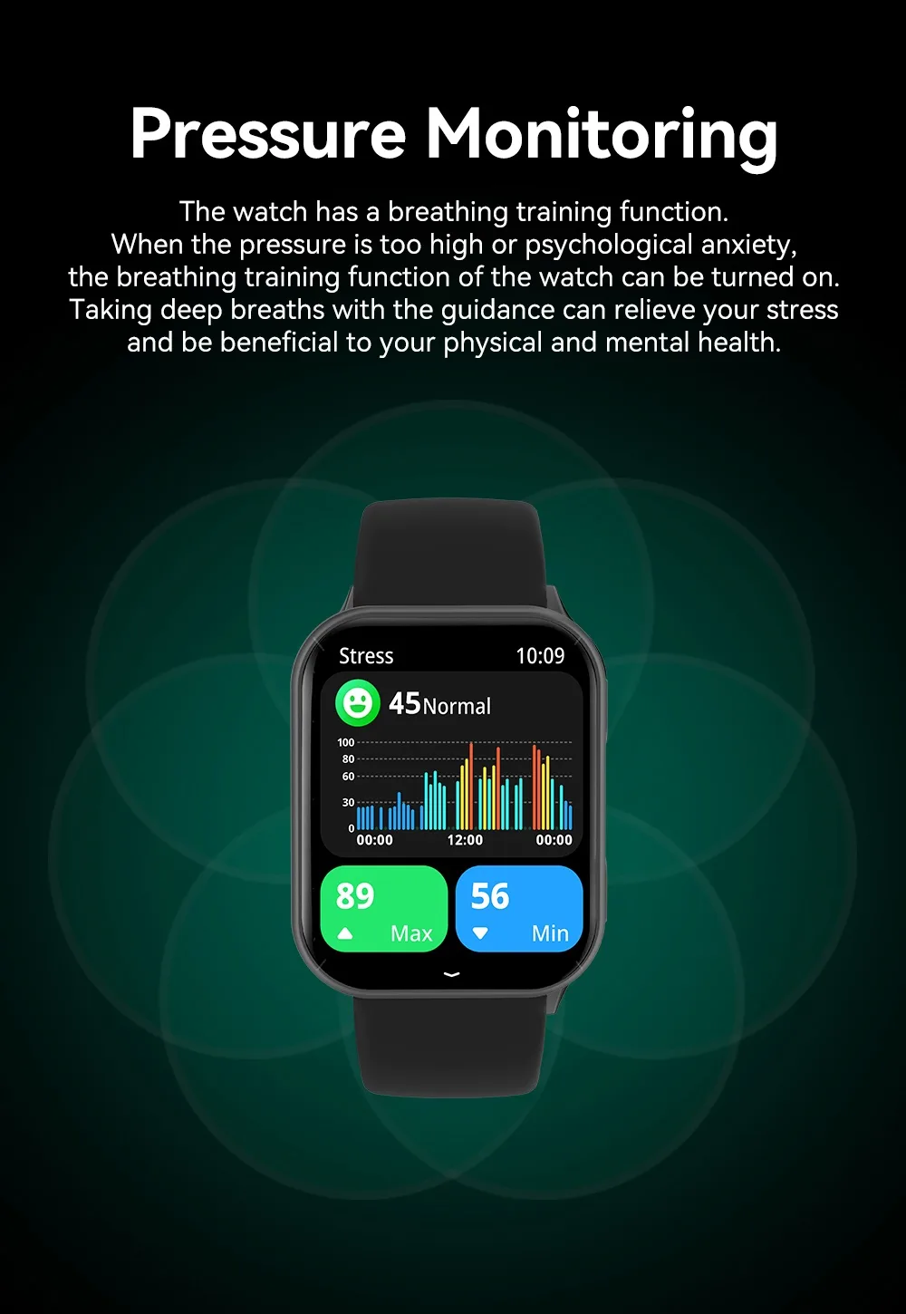 REXQU OmniTrack stress monitoring with guided breathing training