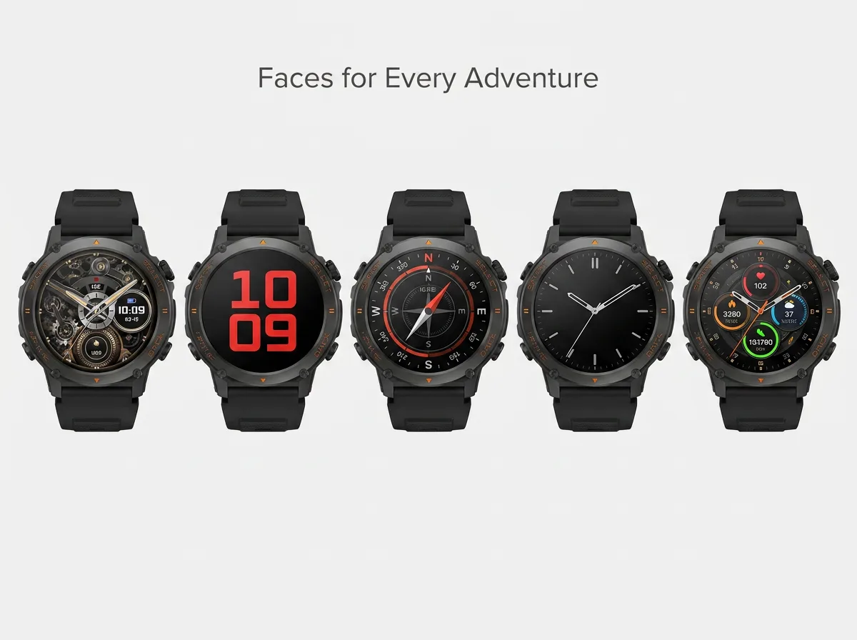 REXQU TerraPulse watch faces