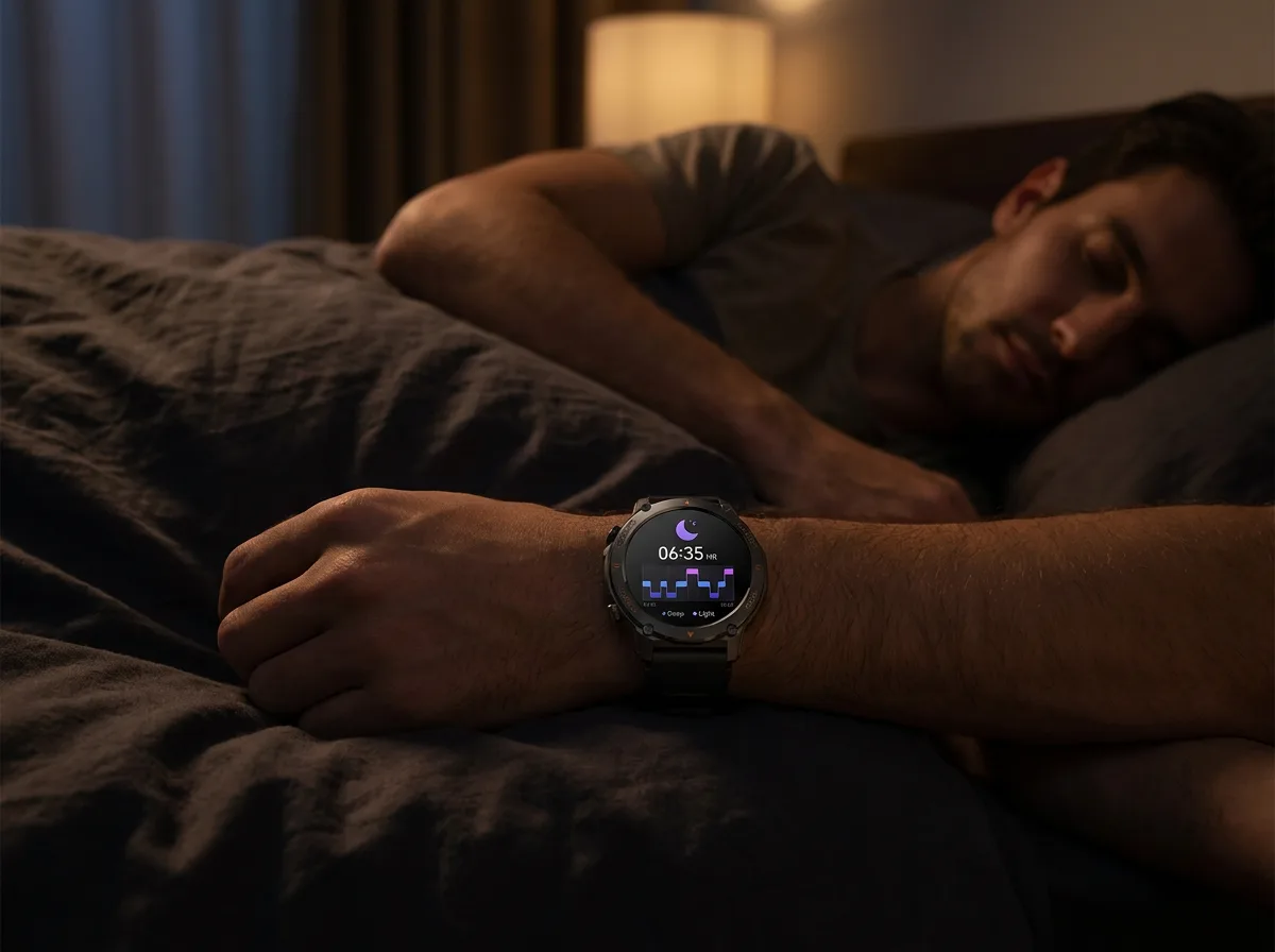 REXQU TerraPulse worn at night