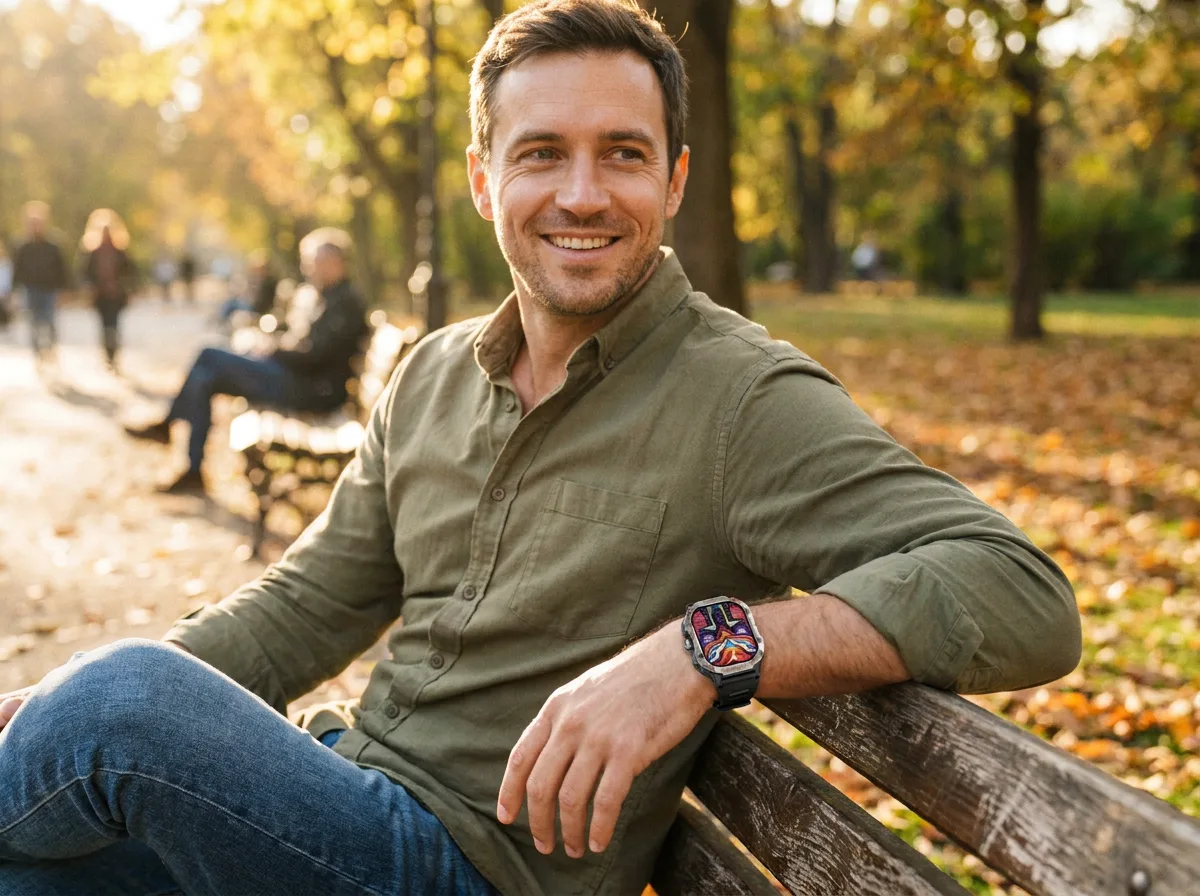 REXQU VistaMax on the wrist