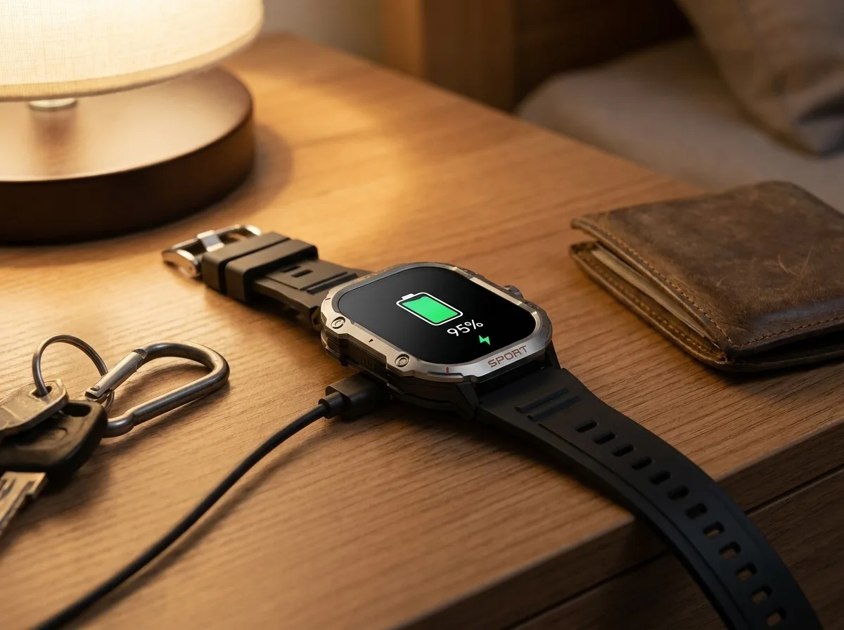 REXQU VistaMax on magnetic charger