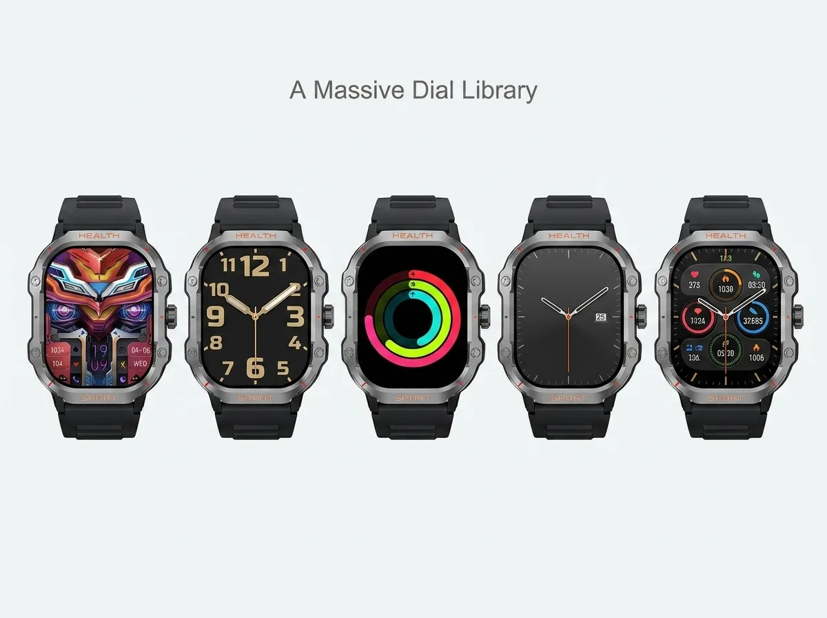 REXQU VistaMax watch faces