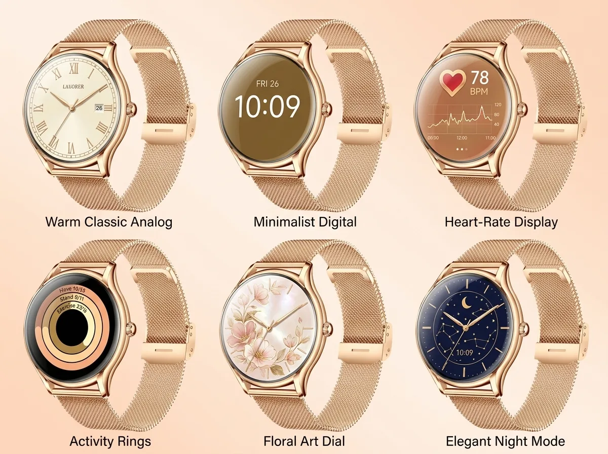 REXQU VitaGlow watch faces