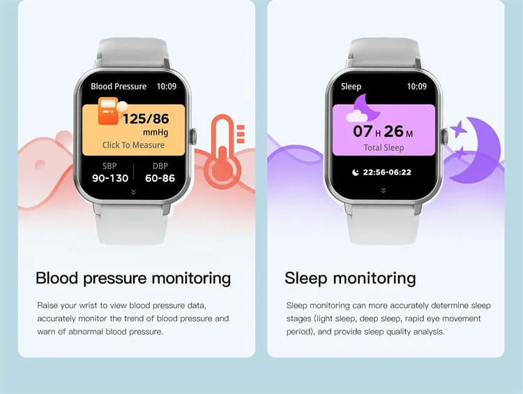 REXQU VitaSync blood pressure and sleep monitoring