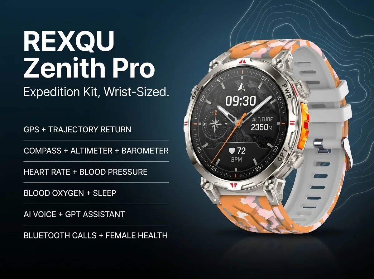REXQU Zenith Pro Expedition Watch